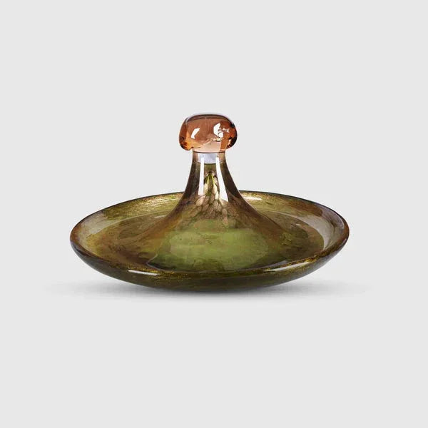Lava Crystal Serving Platter | Luxury Decorative Centerpiece for Dining & Home Decor