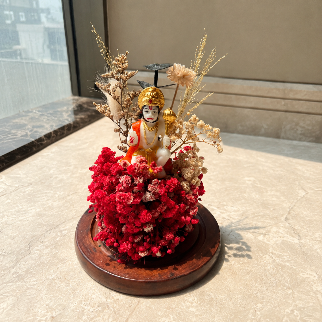 Hanuman Blessings Sacred Decorative Dome
