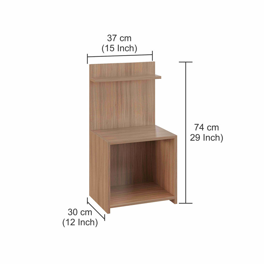 Bedside Table with Drawer and Shelf – Witty