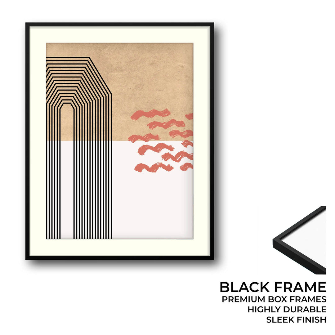 Wavescape Wall Painting