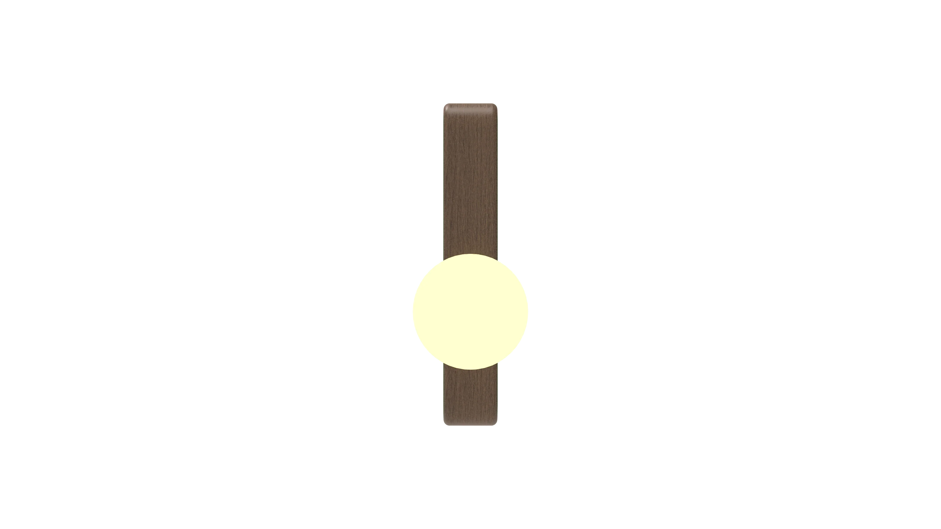 Teak Wood Wall Light | Handcrafted Wooden Lamp with Glass Globe for Living Room & Bedroom