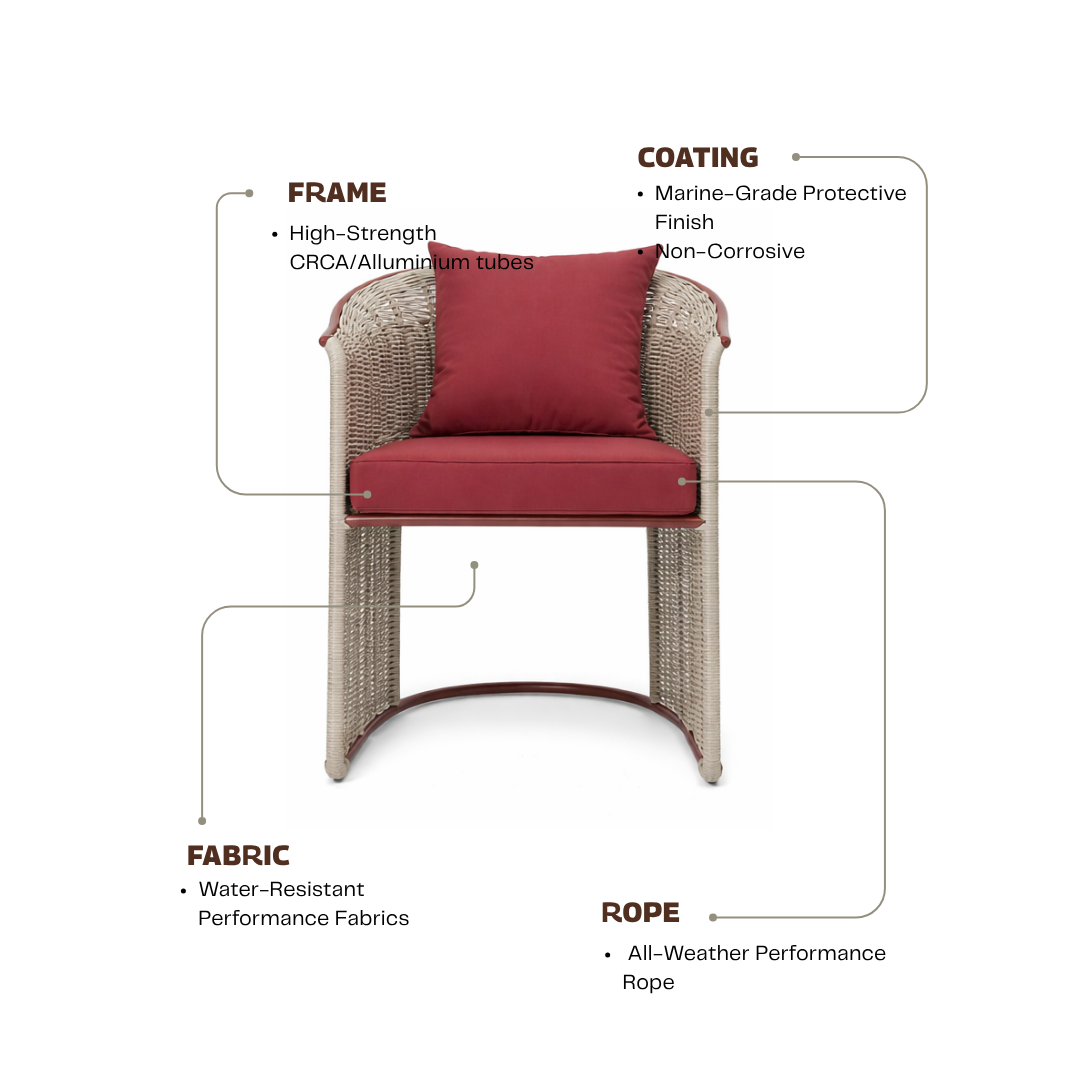Avena Curve Chair