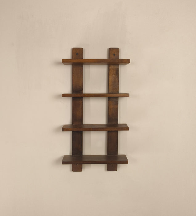 Killy Wooden Wall Shelf | Wall Mounted Wooden Display Shelf  & Wall Rack Shelf