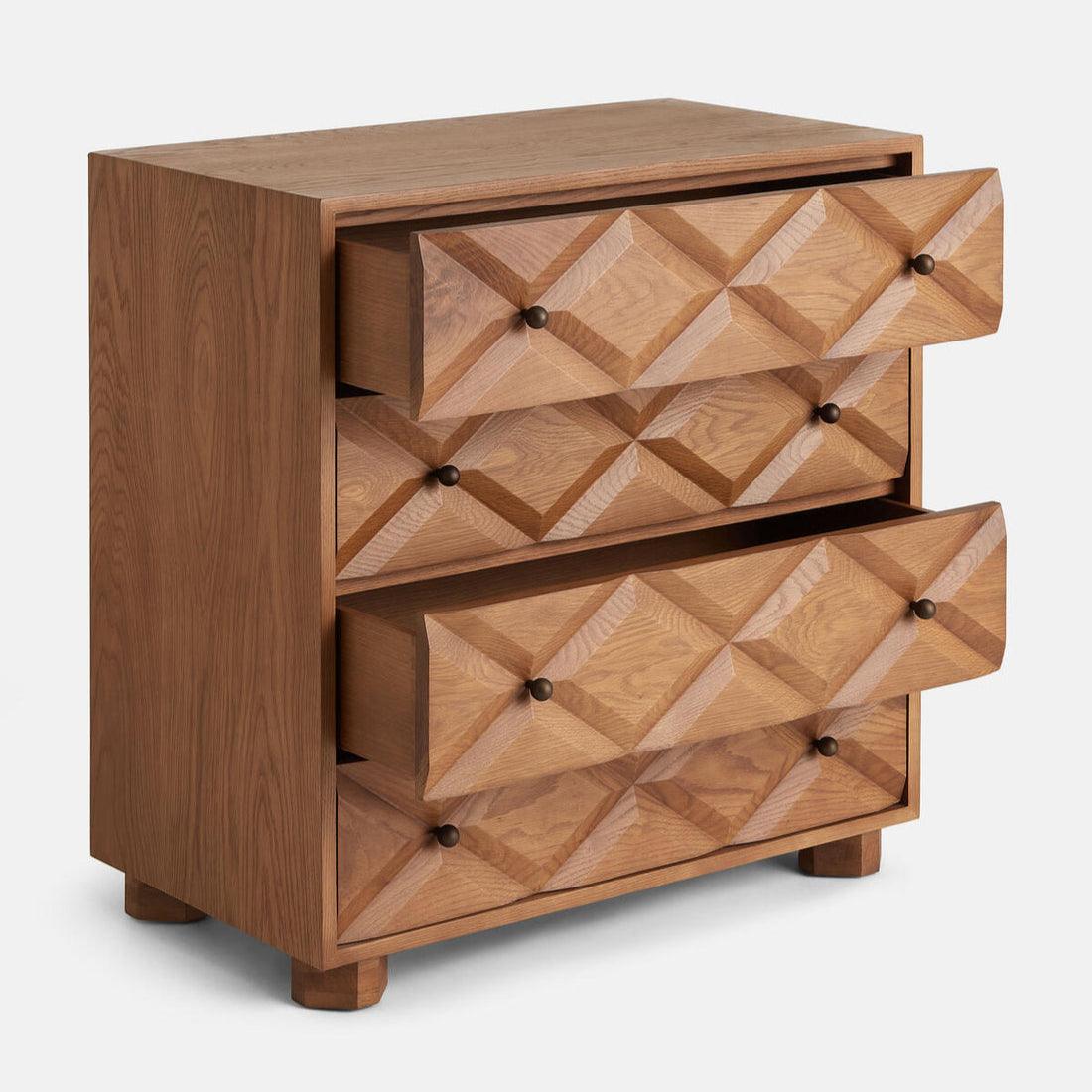Diamond Chest Of Drawer |  Mango Wood
