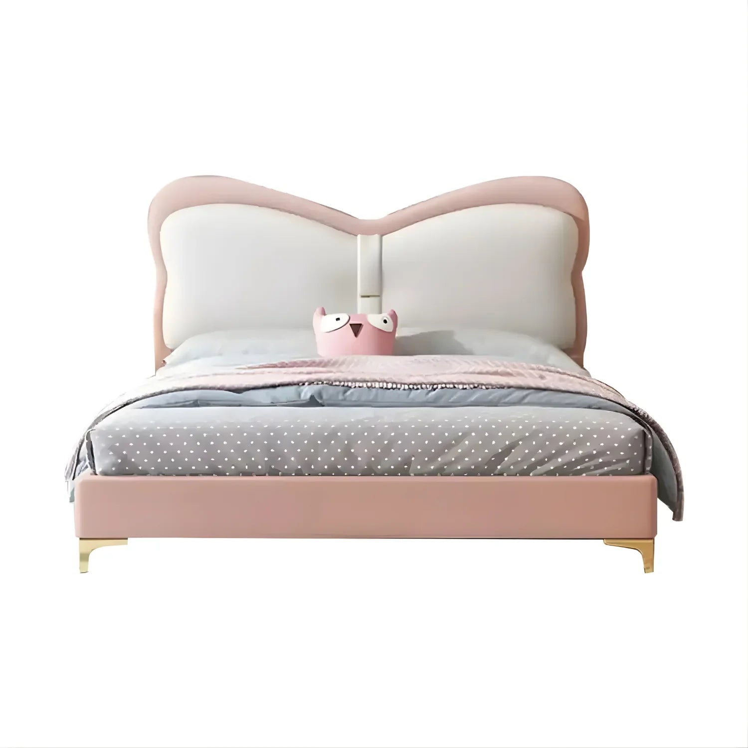 Modern Elegant Charm Queen Size Bed for Girls