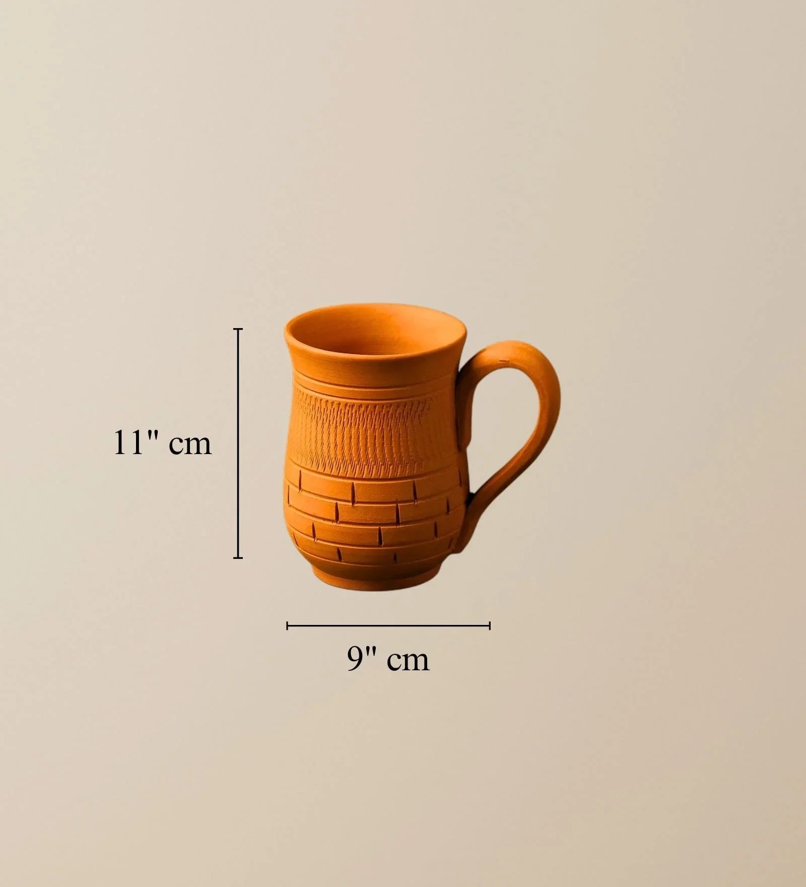 Terracotta Peshwa Coffee Mug