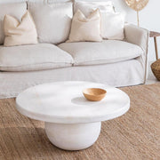 Golem Solid Mango Wood Coffee Table for Living Room |  Luxurious Center Table