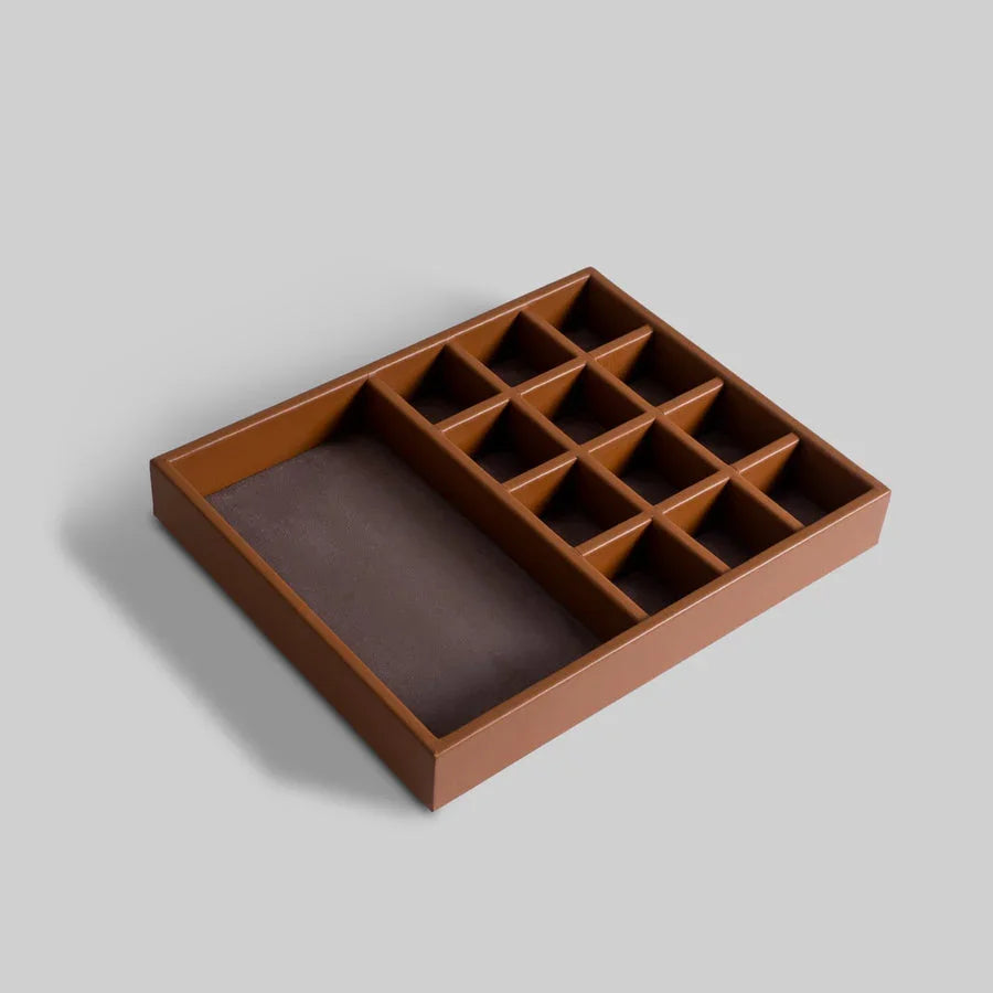 Luxe Jewellery Tray | Brown