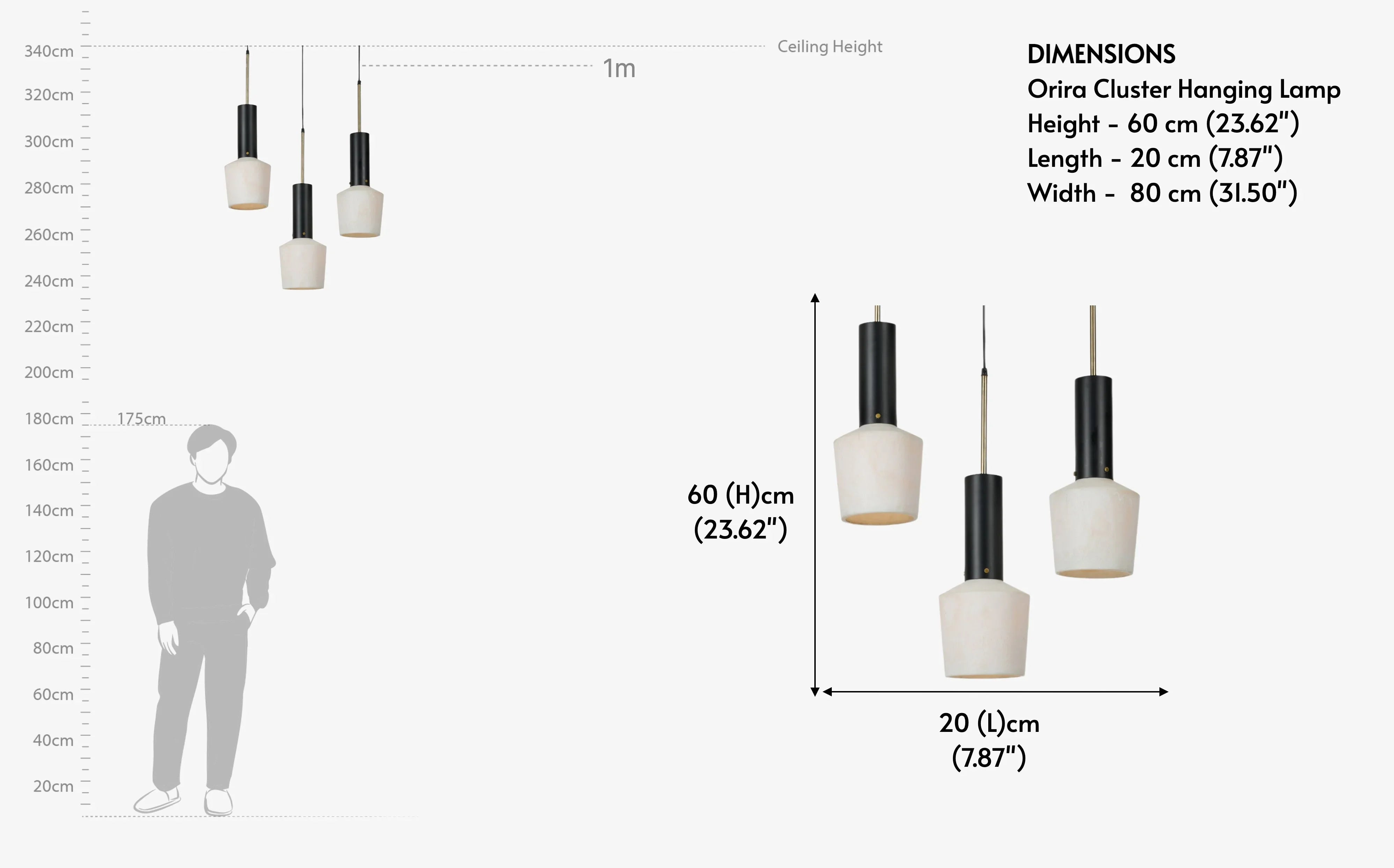 Orira Cluster Hanging Lamp
