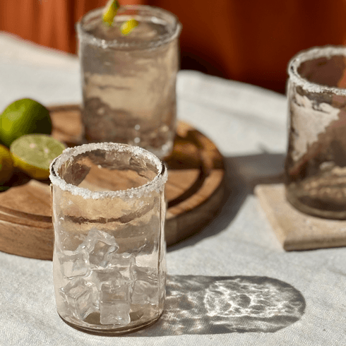 Lava Glass Set- Set of 2