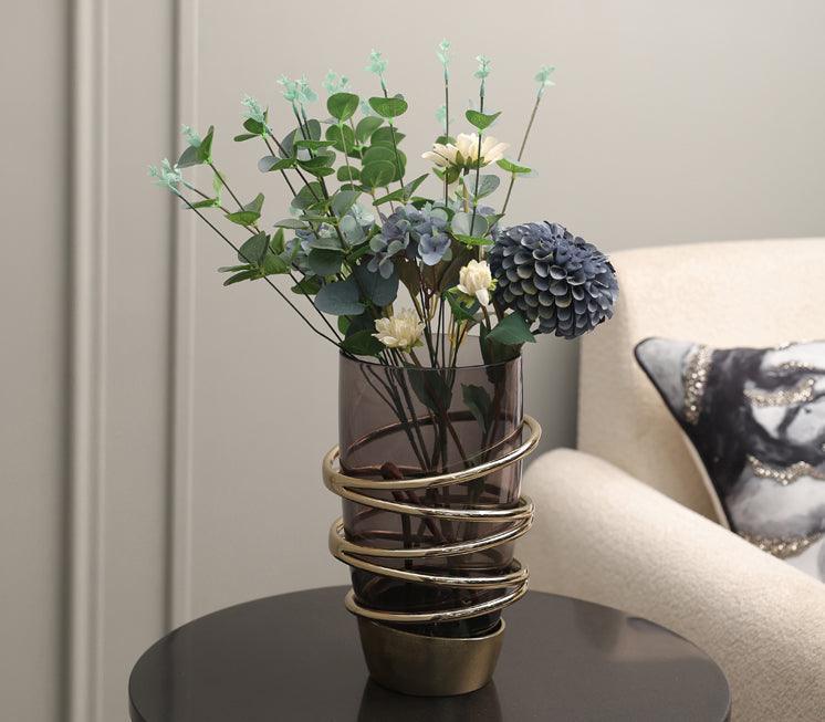 Resplendent Vase for Living Room Centerpiece