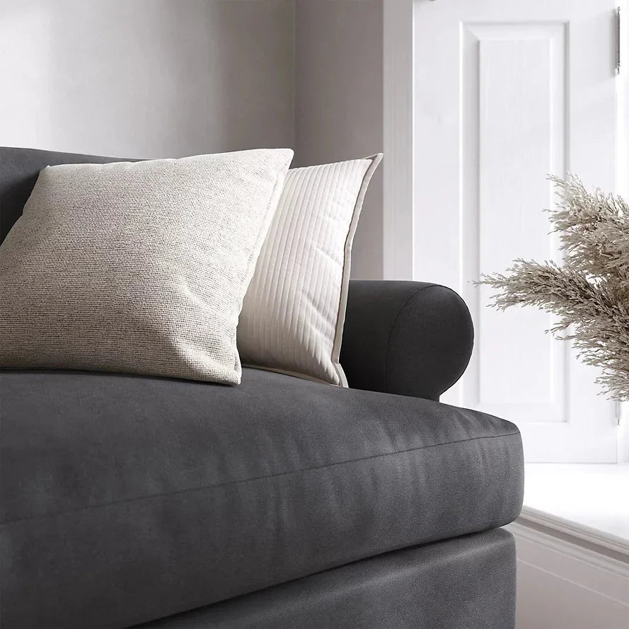 Modena Sofa | Sheesham Wood & Velvet Fabric