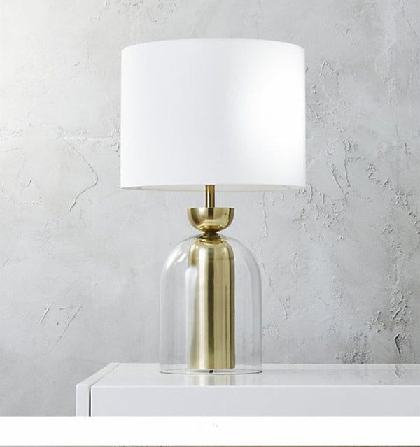 Glass Table Lamp| Bedside Lampshade For Bedroom