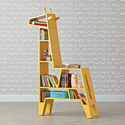 Bookshelf 3-Tier Wrought Iron Desktop Bookshelf Storage Rack for Bedroom, Computer Desk