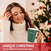 Christmas Coffee Cup 400 ml Christmas Ceramic Coffee Cup
