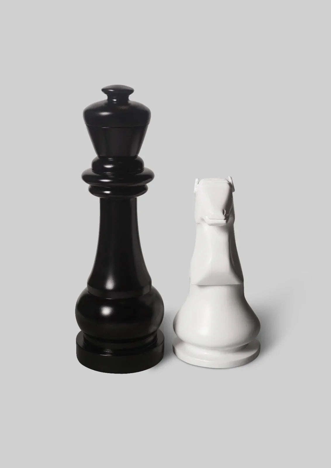 Check Mate Candle holders | Black, white