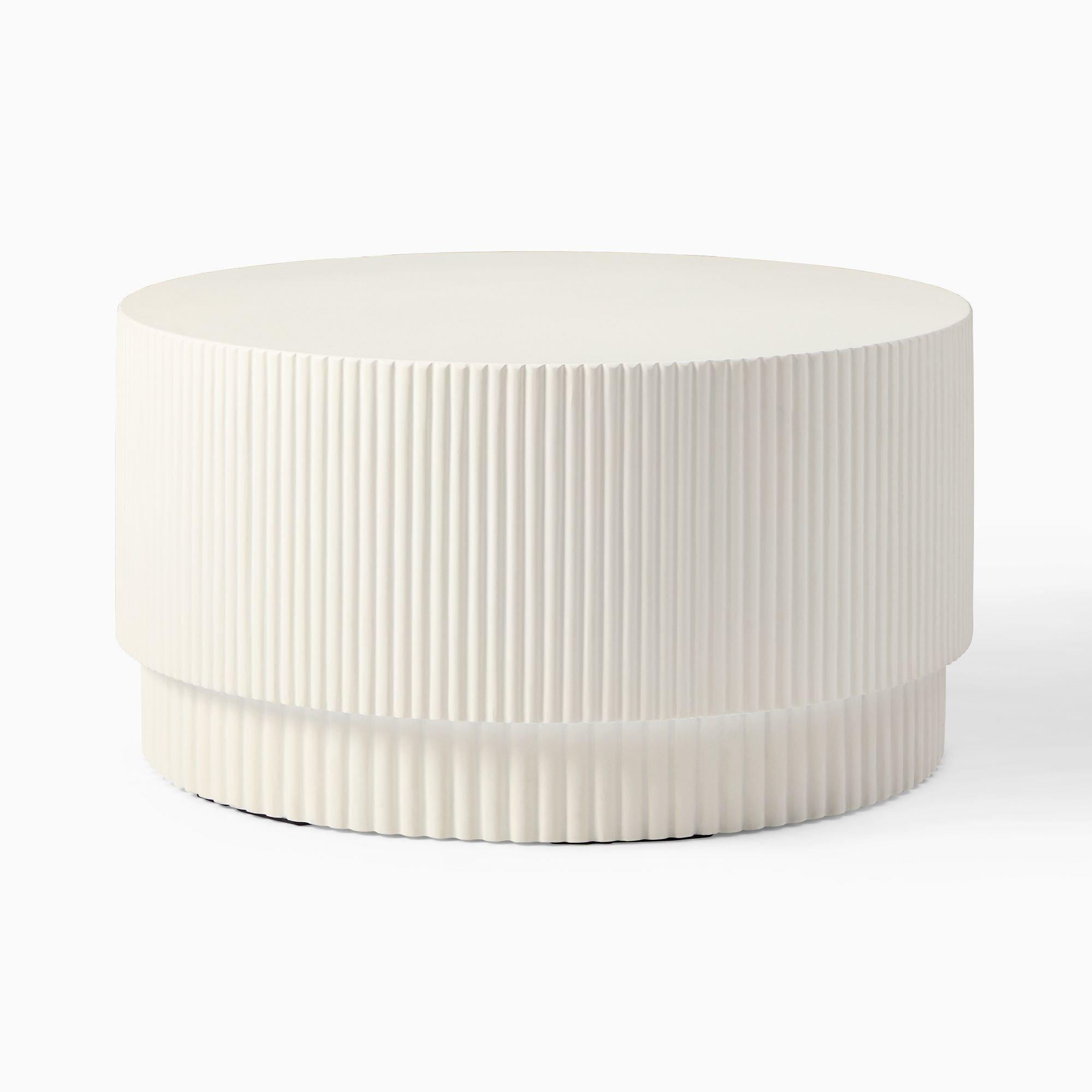 Sophisticated Stripe Coffee Table | Designer Tea Table | Wooden Center Table for Living Room