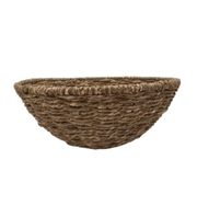 Jute-Woven Metal Frame Basket – Storage for Vegetables, Fruits, and Kitchen Essentials