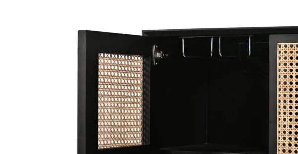 Karayal Solid Wood Bar Cabinet