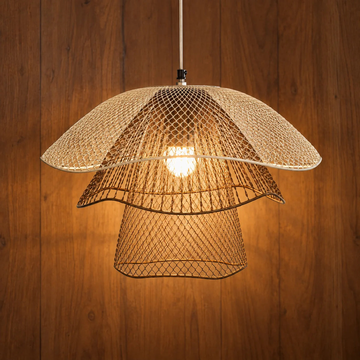 Modern Decorative Metallic Hanging Lamp | Ceiling Light For Home Decor