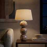 Soren Panther Designer Marble Table Lamp | Premium Sculptural Marble Lamp for Modern Interiors