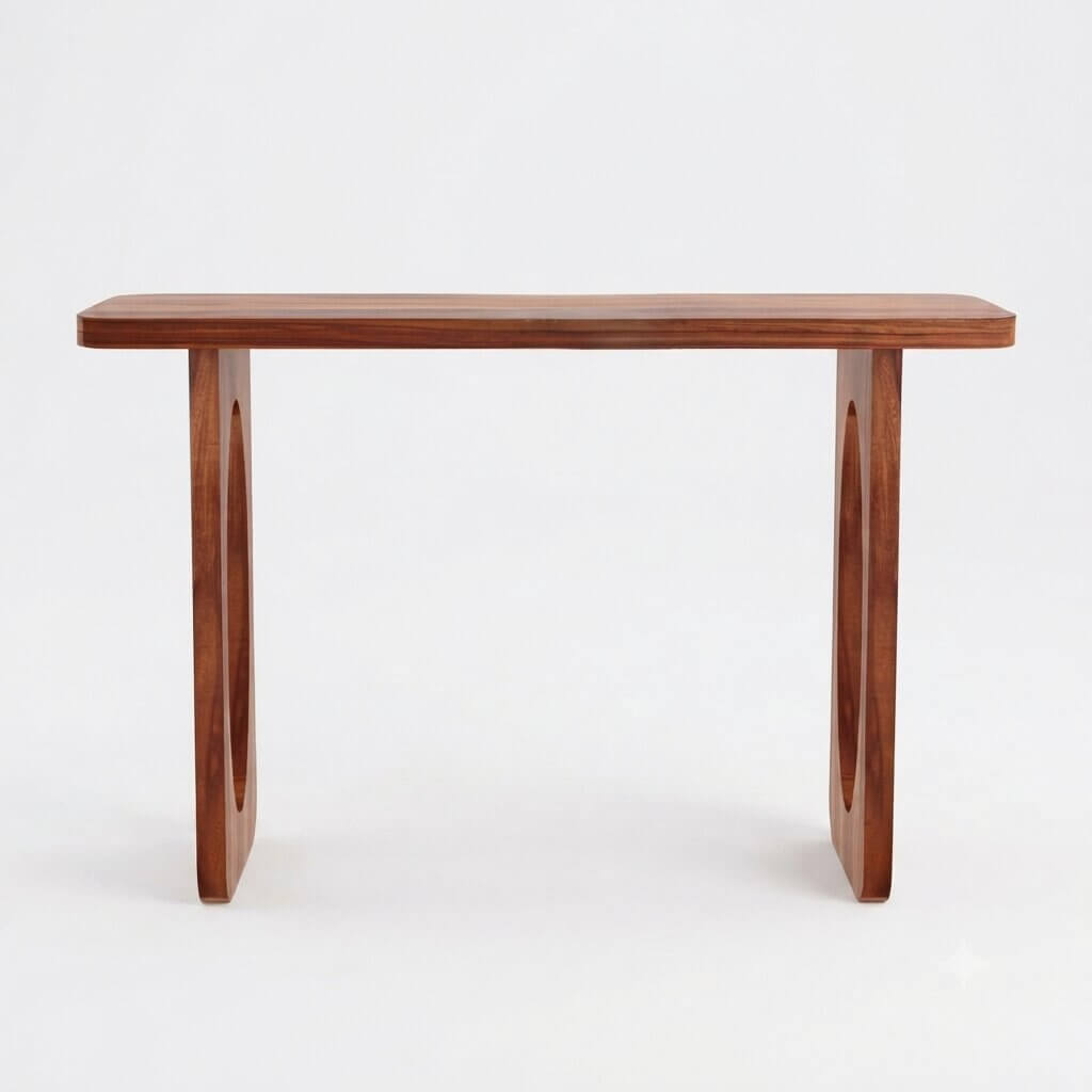 Uranus Console | Sheesham Wood,