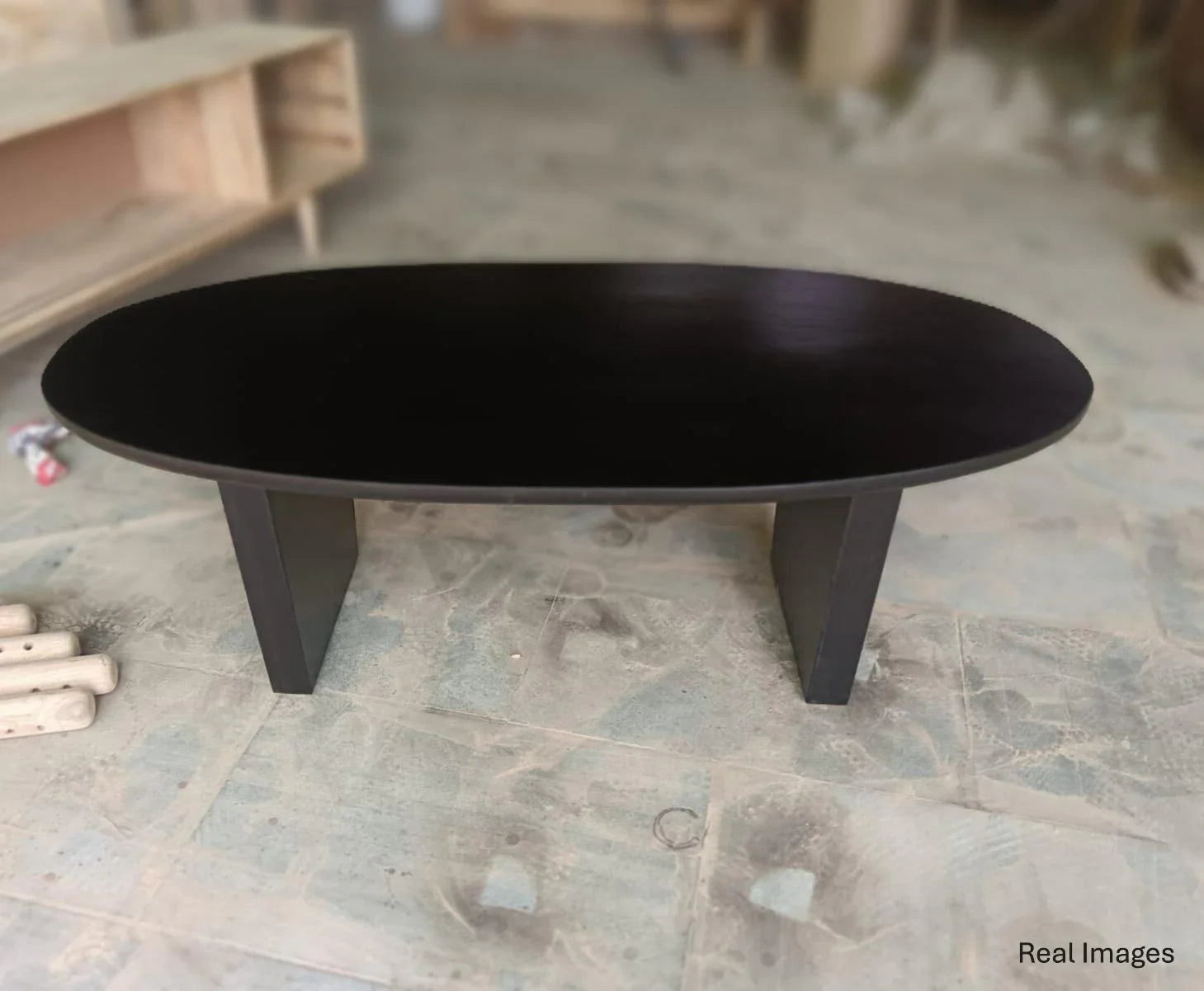 Lucas Solid Mango Wood Coffee Table for Living Room | Center Table