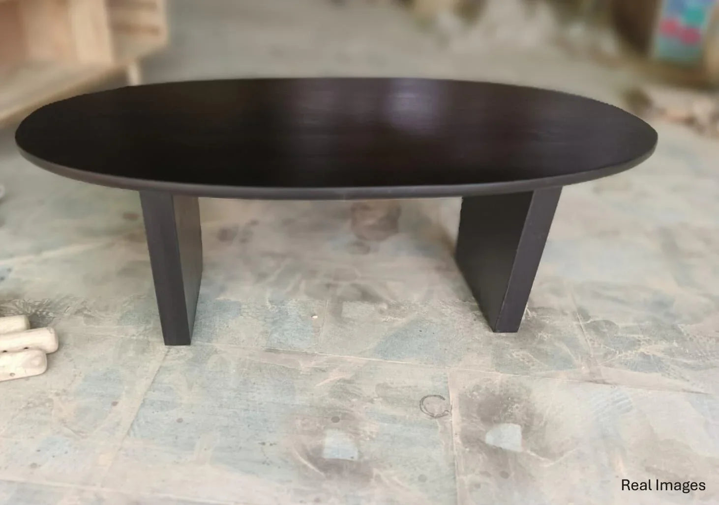 Lucas Solid Mango Wood Coffee Table for Living Room | Center Table