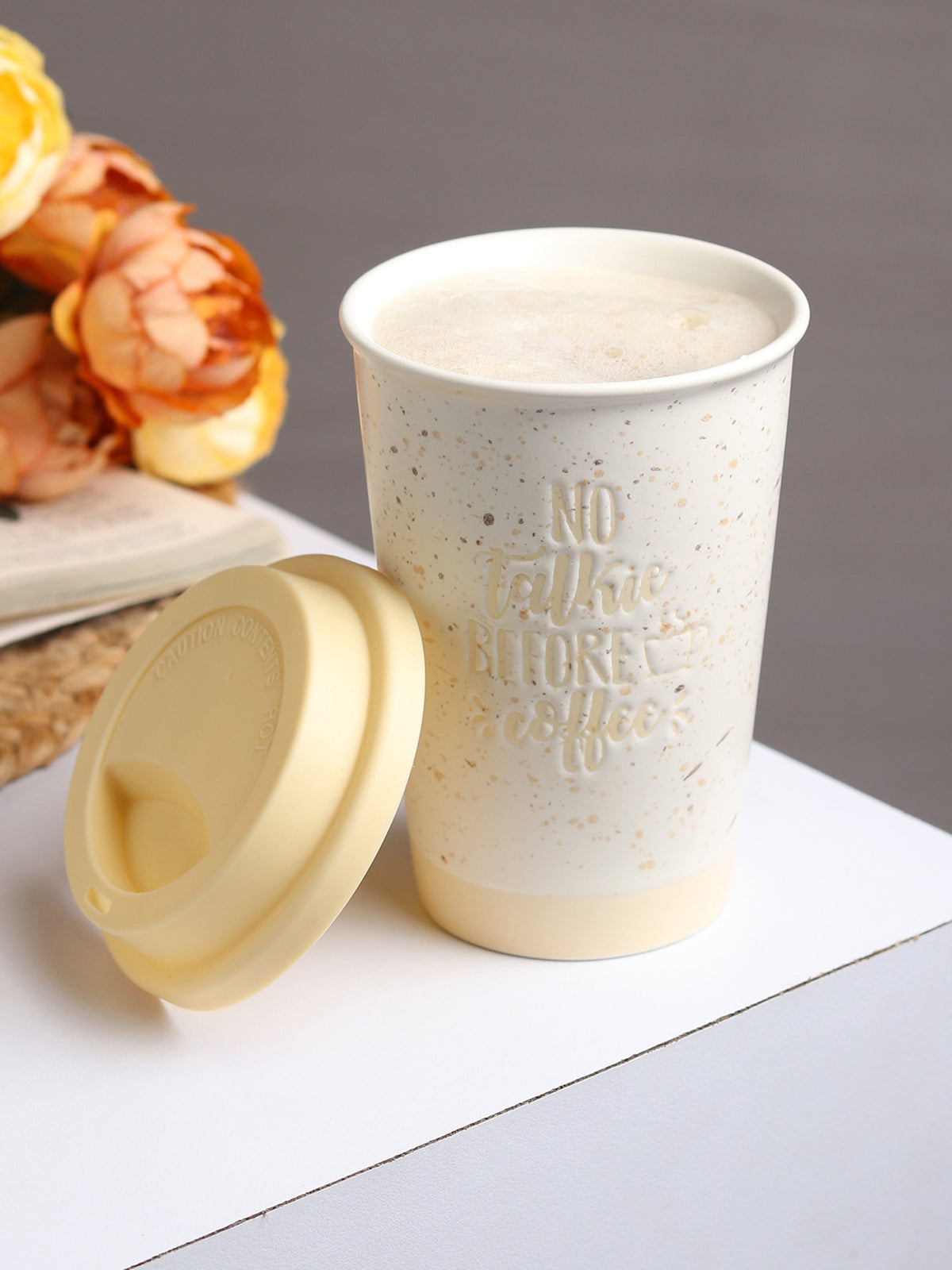 Coffee First Ceramic Mug