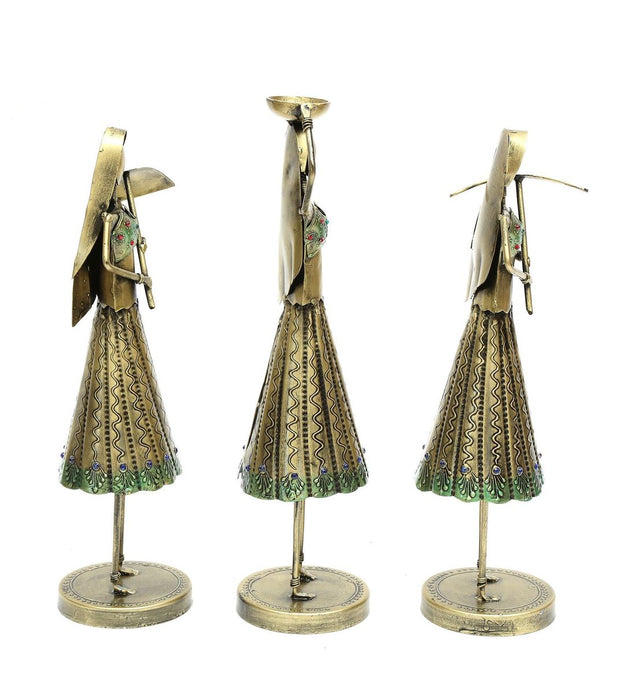 Narega Lady Figurine Set of 3