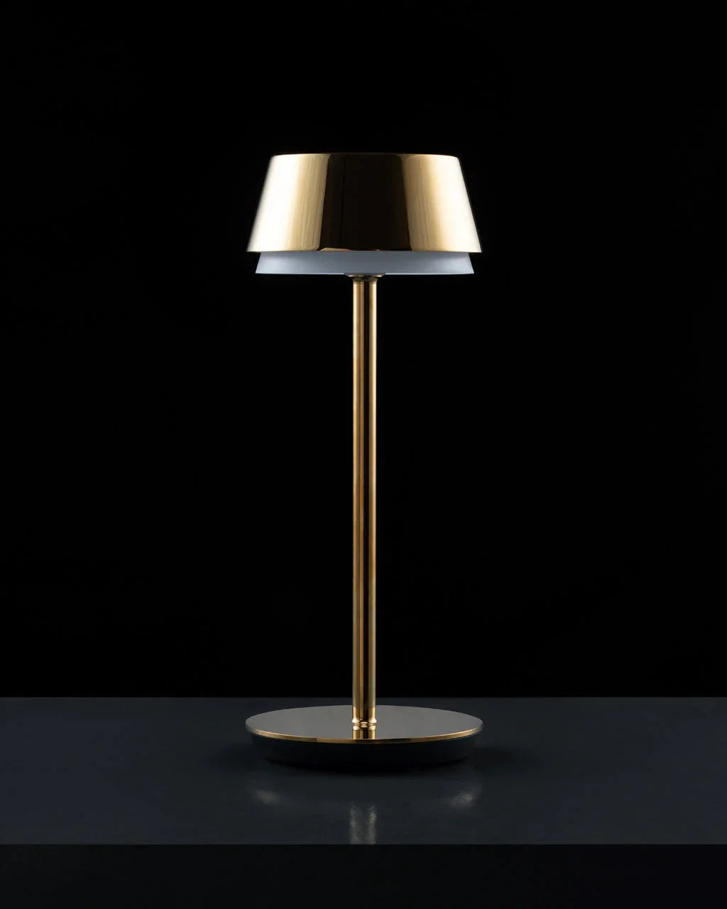 Mercury Cordless LED Table Lamp for Living Room | Rechargeable Dimmable Table Lamp with Touch Control