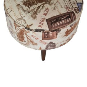 IN1271 – City Print Footstool