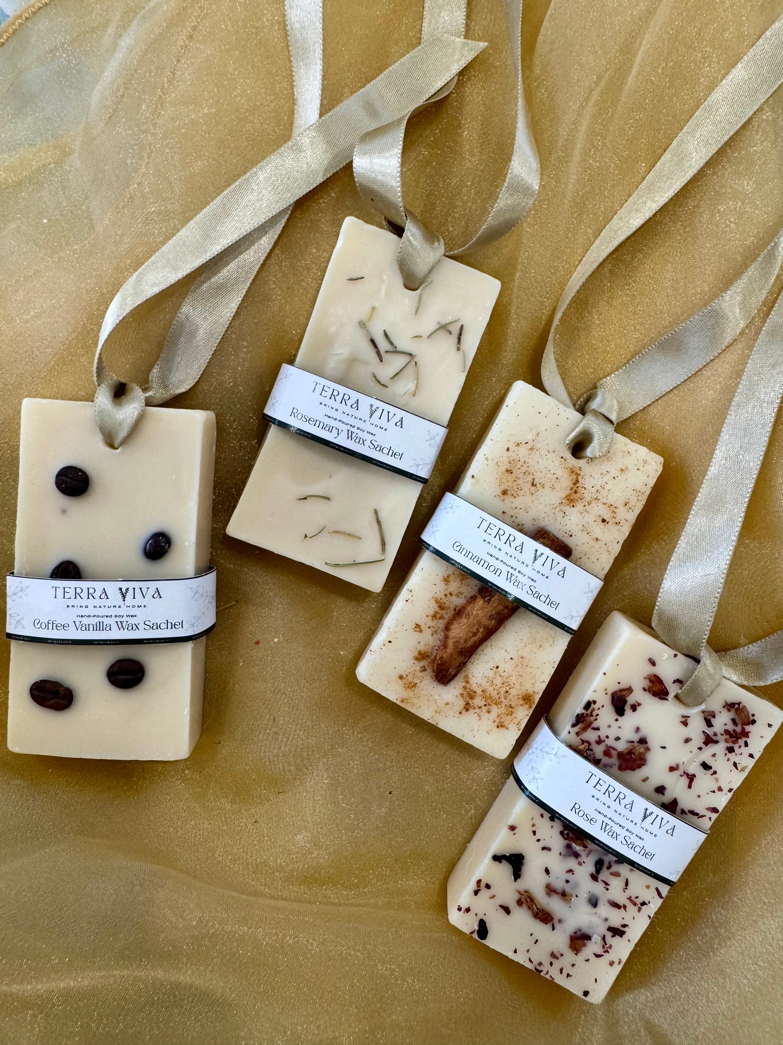 Wax Melts - (Rosemary,Rose,Coffee Vanilla,Cinnamon)