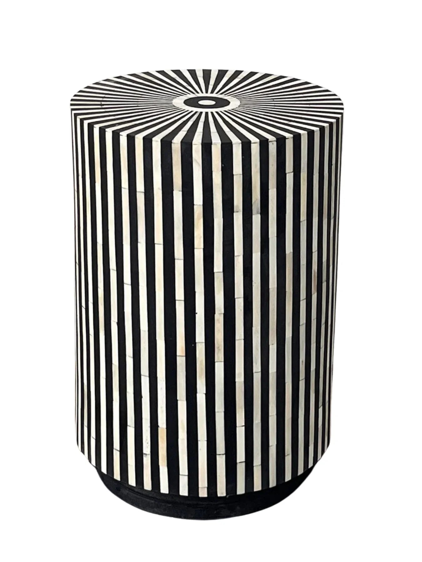 Handmade Bone inlay side end table