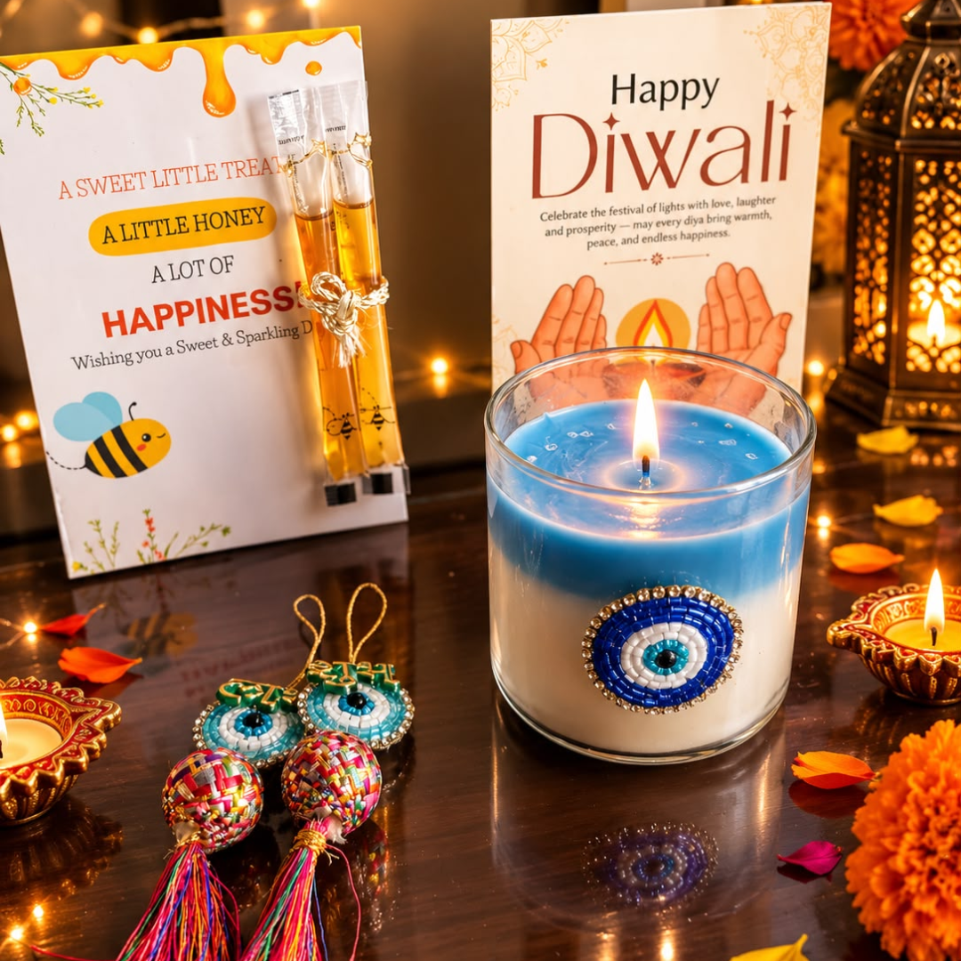 Nazar Halo Diwali Candle Gift Hamper