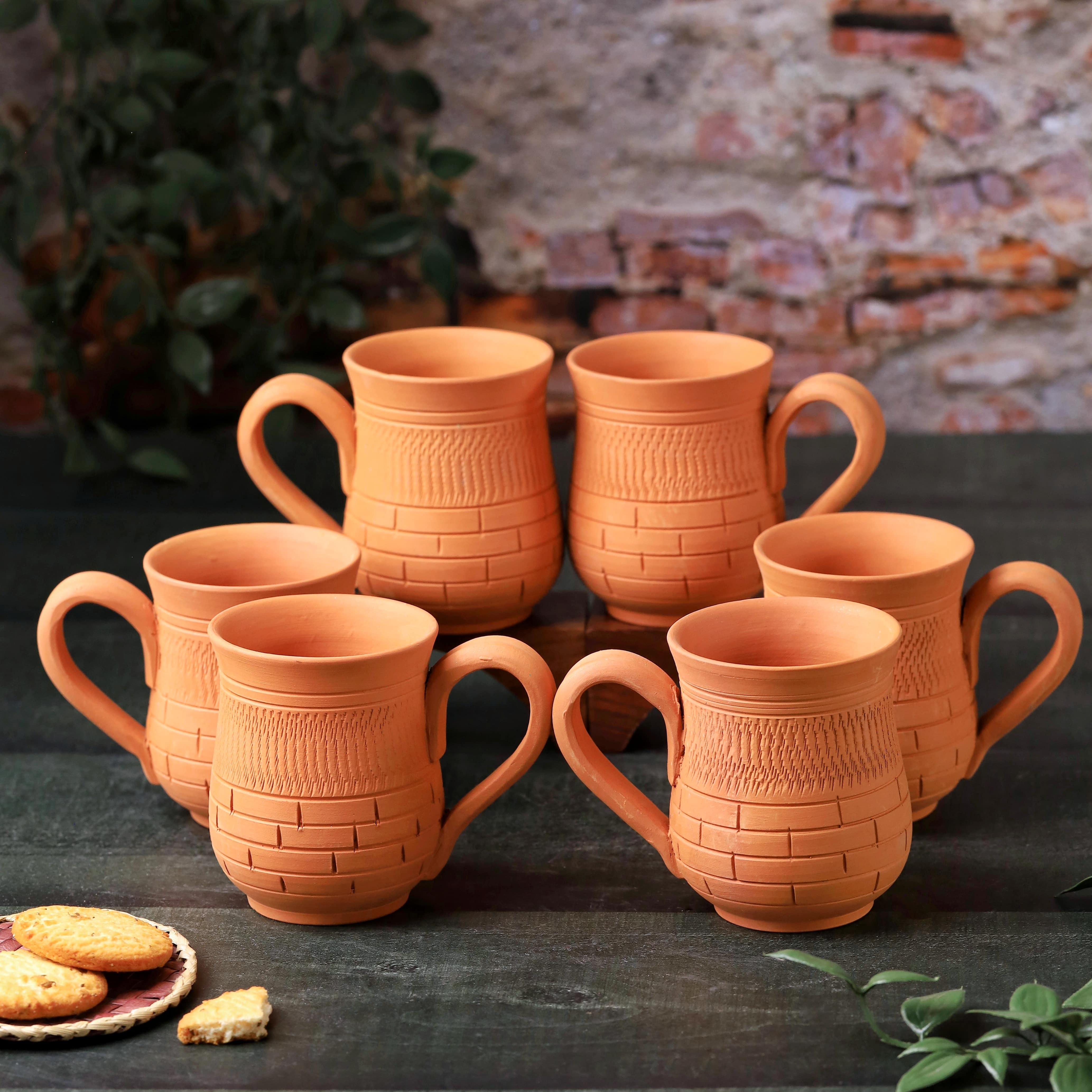 Terracotta Peshwa Coffee Mug