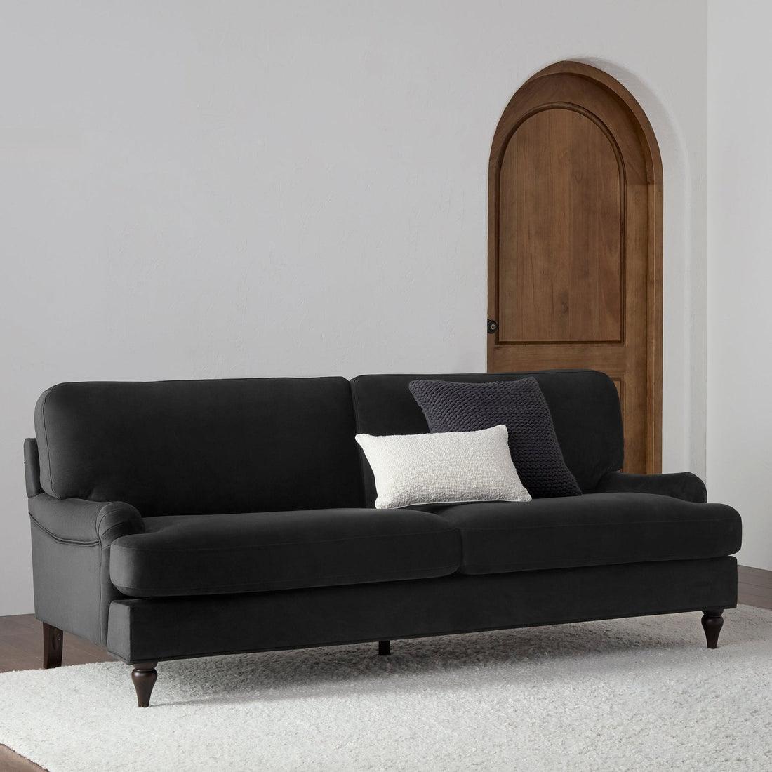 Arham Sofa | Solid Wood & Velvet Fabric