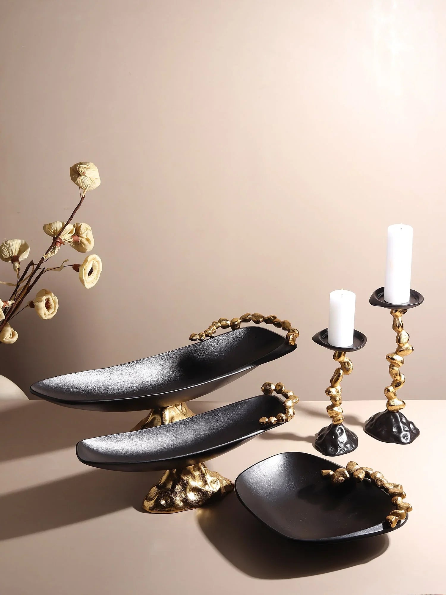 Stones Orivia Candle Holder