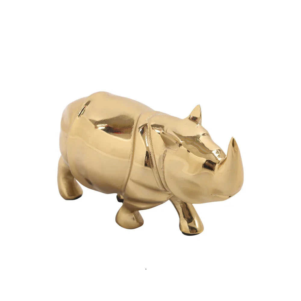 Rhino Showpiece In A Gift Box