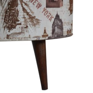 IN1271 – City Print Footstool