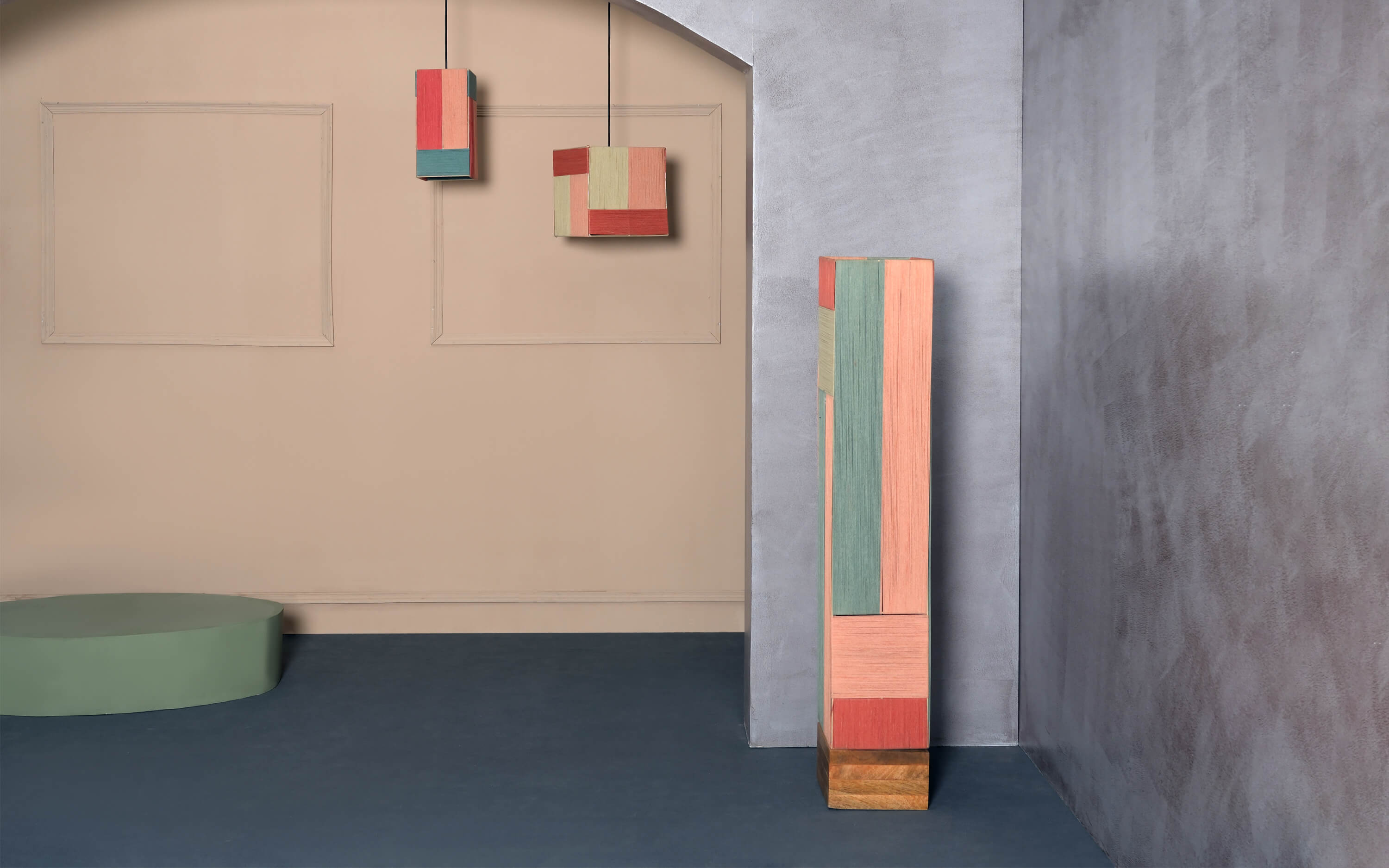 Jolie Squat Hanging Lamp