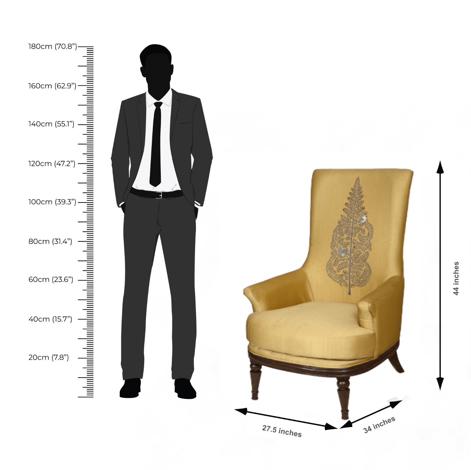 Tree of Life High Back Chair