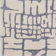 Mayhem Viscose-Infused Abstract Design Rug – 100% Wool