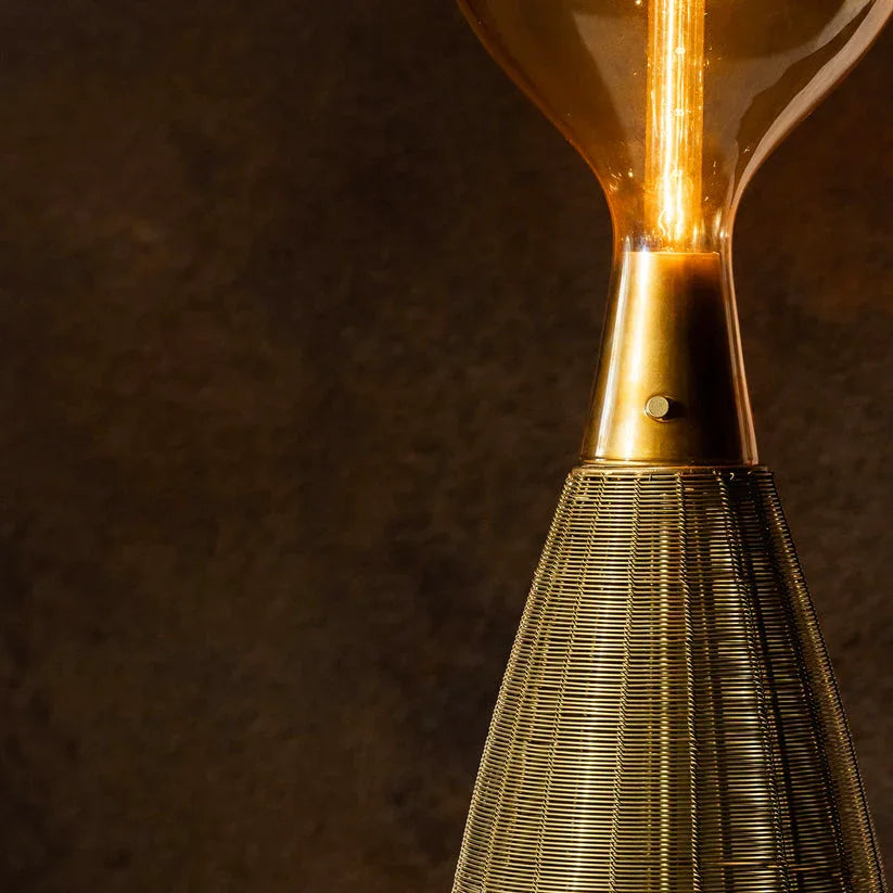 Twilight Brass Floor Lamp