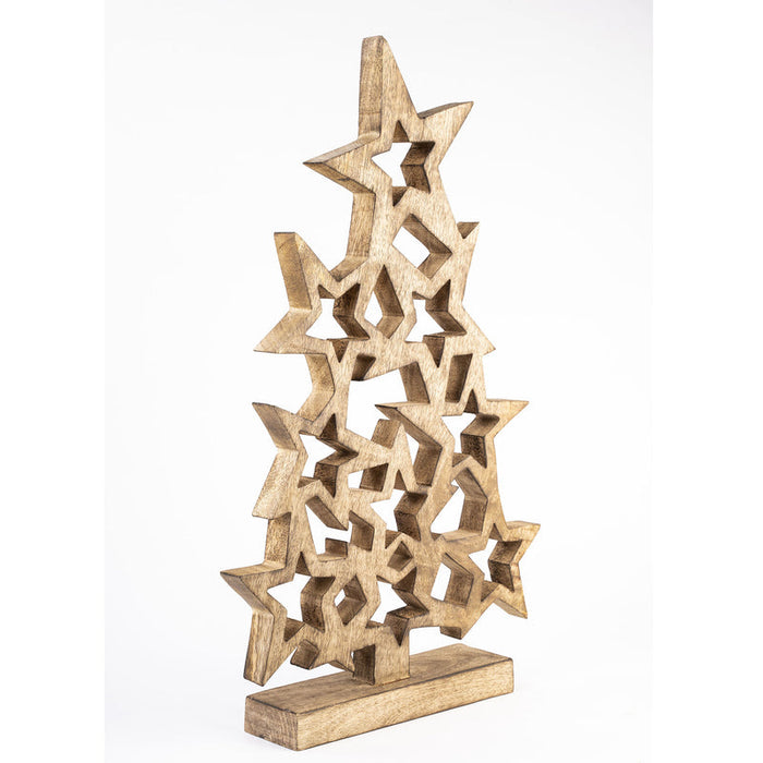 Star Christmas Tree Decor | Elegant Christmas Tree Star for Home decor