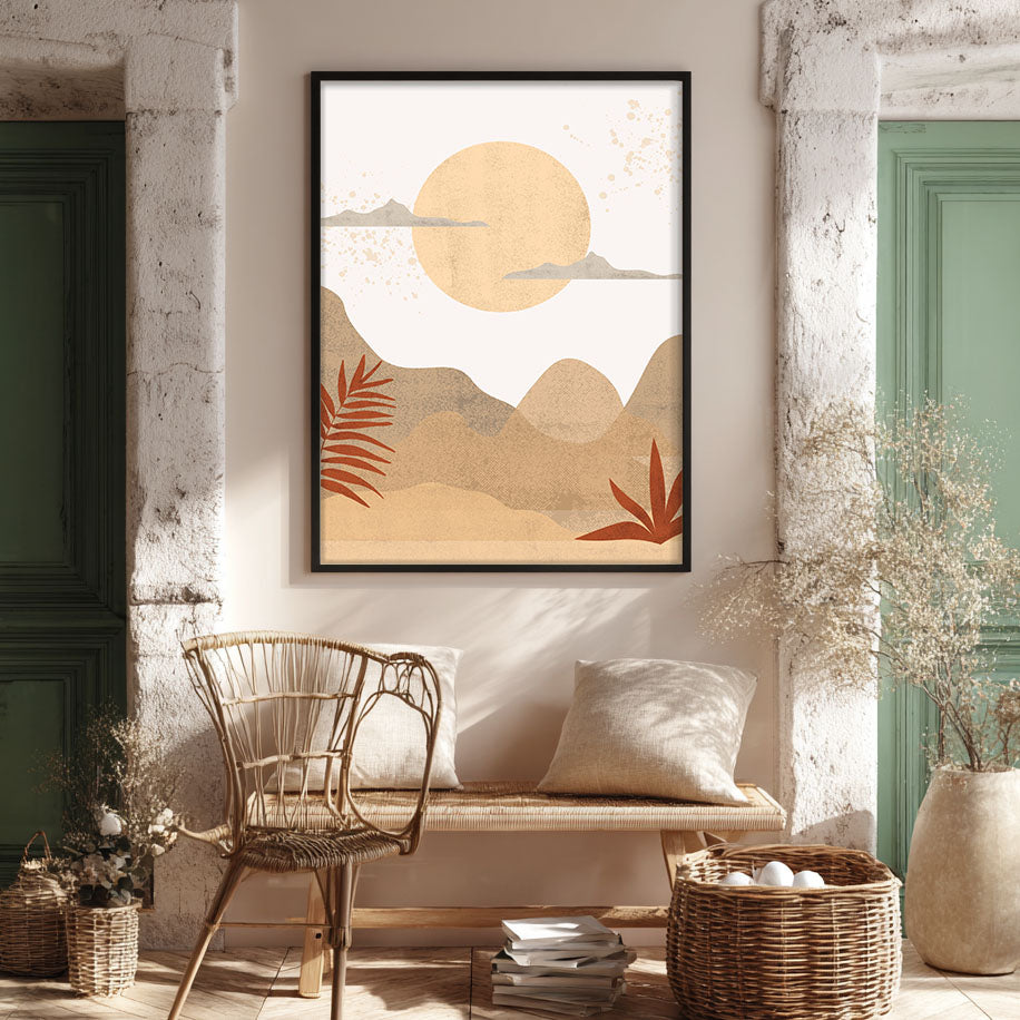 Dawn – Soft Morning Glow Wall Painting