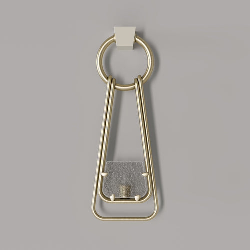 Orion Art Glass Sconce