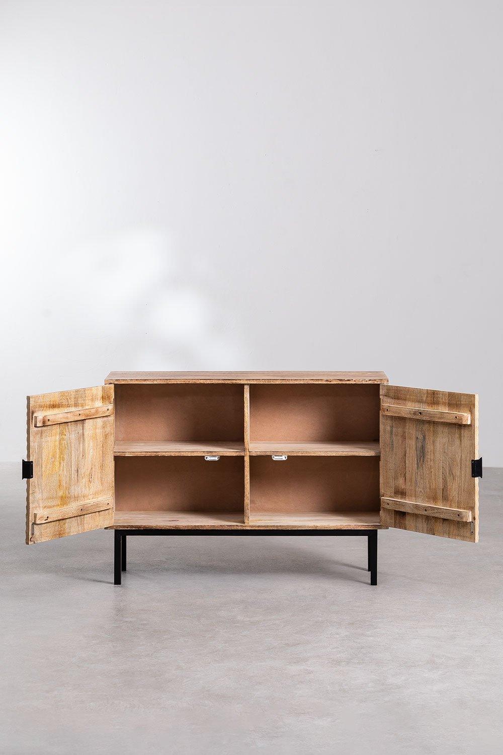 Zarko Carved Wood Sideboard