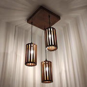 Casa Brown Cluster Hanging Lamp