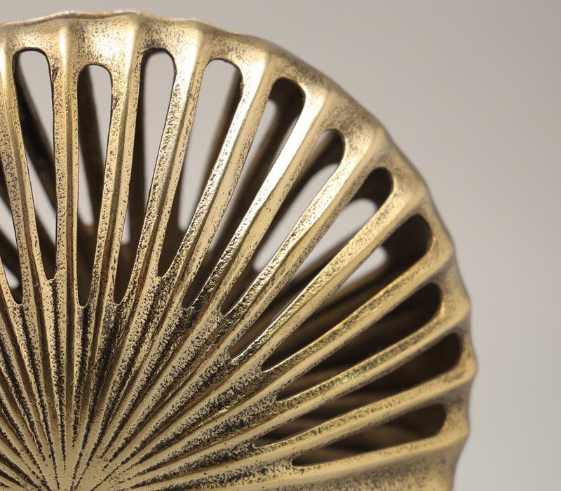 Cynosure Vase | Antique Gold Finished